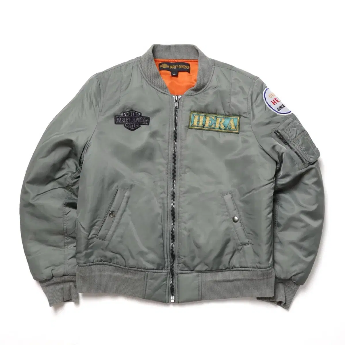 Harley-Davidson Embroidery Bomber Jacket